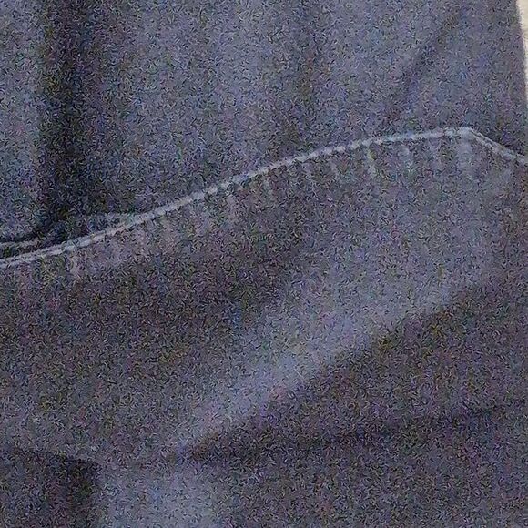 Dorothee Schumacher Women's Navy Blue Long Sleeve Double Cuff Button Up Top 2 - Picture 6 of 9